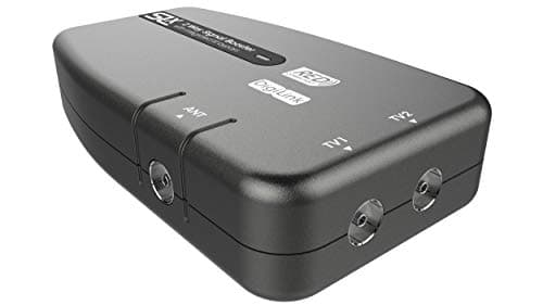 Image of Signal Booster, SLx TV Amplifier Two Output 27822BMR - Improve Picture Quality And Channel Reception - Boost Your HD TV/FM/DAB Signal. 2 Way - For HD and Freeview, Grey