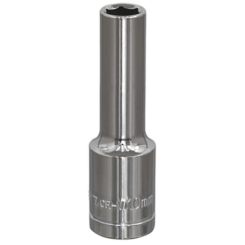 Image of Sealey WallDrive Socket 10mm Deep 1/2"Sq Drive - S0666