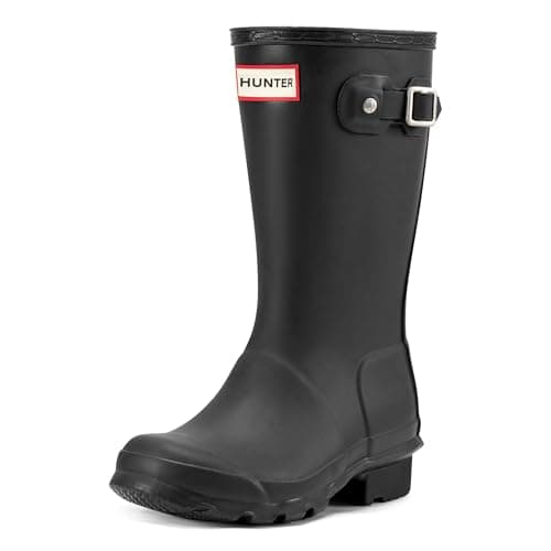 Image of Hunter Junior Young Hunter Original Wellies Black W23500 3 UK