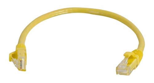 Image of C2G 5m Cat5e Booted Unshielded (UTP) Network Patch Cable - Yellow
