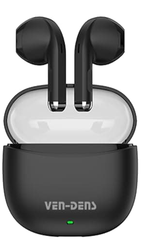 Image of Wireless Earbuds For Honor 90 400 200 50 70/Pro Lite Smart/X7c X6b X8a X7a X6a X7b X6 X7 X8 Magic6, (BT030) Bluetooth 5.3 Earbuds Microphone Charging Case, Pop-ups Auto Pairing Headset (BLACK)