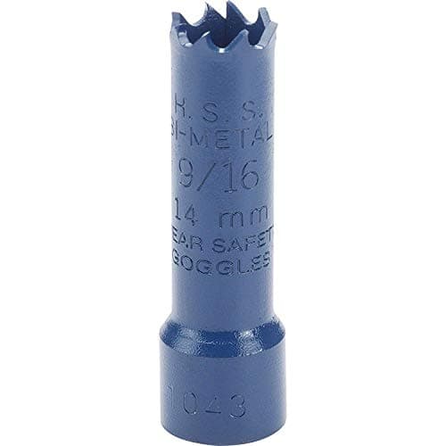 Image of Draper 34742 Expert HSS Bi-Metal Hole Saw Blade, 14mm, Blue