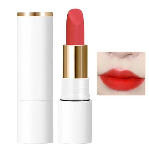 Image of Gdiojnfg Violette For Bisou Balm, Fuller-looking Lips, Matte Lip Balm, 3.8g Tint Lipstick, Beauty Lipstick, Lip Balm Stain, Long-Lasting Women Tinted For Makeup