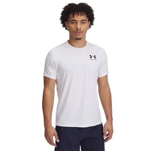 Image of Under Armour UA HeatGear Fitted SS White