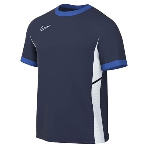 Image of NIKE FZ9754-410 M NK DF ACD25 SS TOP Sweatshirt Men's MIDNIGHT NAVY/ROYAL BLUE/WHITE/WHITE Size L
