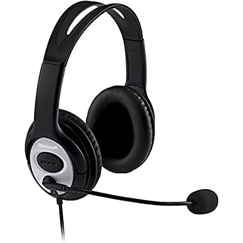 Image of Microsoft JUG-00014 LifeChat LX 3000 Headset - Black
