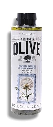Image of Kōrres | Pure Greek Olive Unscented Shower Gel - 90.1% Natural Origin Content | 250mL