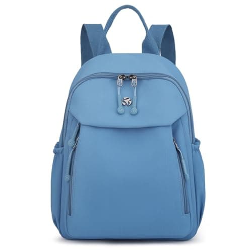 Image of YANAER Mini Backpack for Women Small Backpack Lightweight Purse Cute Stylish College Bookbag Casual Daypack Work Travel Party Blue