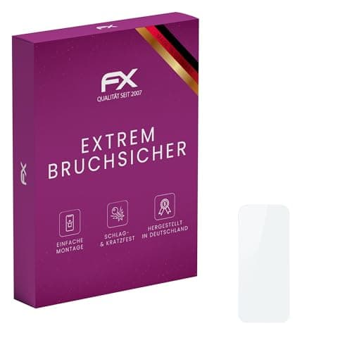 Image of atFoliX Plastic Glass Protective Film compatible with Beurer AS 99, 9H Hybrid-Glass FX Screen Protector