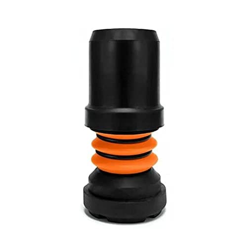 Image of Flexyfoot Shock Absorbing Crutch Ferrule - Black - 16mm