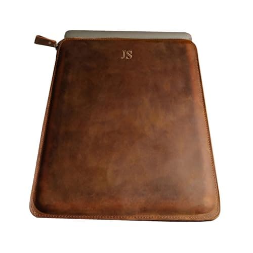 Image of Genuine Leather MacBook Pro MacBook Air Sleeve 13 14 15 16 inch/Apple M1 M2 M3 M4 M5 Pro Max Neo 2026 Sleeve Protector Notebook Laptops & Tablets Cover/HP Dell Lenovo Asus Samsung LG Microsoft