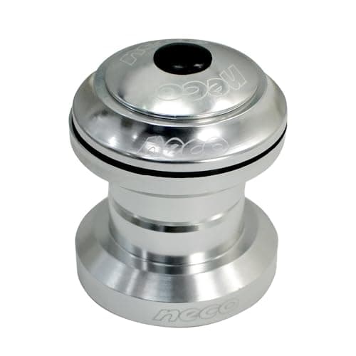 Image of NECO 1" CNC Alloy Threadless 1 Inch Headset, Silver, NC2863