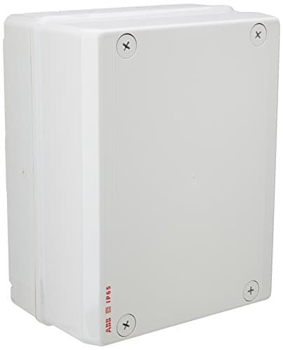 Image of ABB IP65 Junction Box • Fully Dust Sealed Enclosure • Waterproof Electric Cable Connector Unit • Shockproof Adaptable Indoor/Outdoor Box • 275 x 220 x 140mm