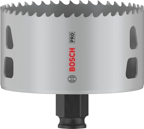 Image of Bosch 1x PRO Multi Material Power Change Plus Hole Saw (for Softwood, Drywall, Ø 86 mm, Professional Accessory Rotary Drill/Drivers)