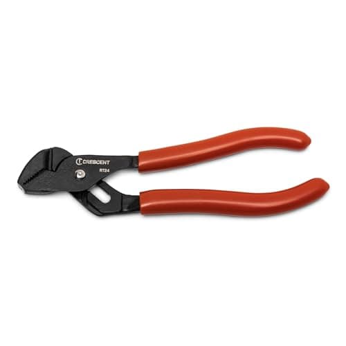 Image of Crescent 4-1/2" Mini Straight-Jaw Dipped Handle Tongue and Groove Pliers - RT24CVS-05