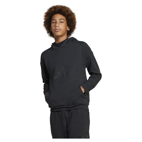 Image of adidas Future Icons Logo Hoodie 9-10 Years Black
