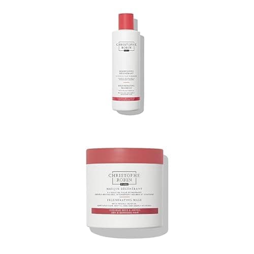 Image of Christophe Robin Regenerating Shampoo and Regenerating Mask Duo 250ml