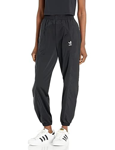 Image of adidas Originals Women's Adicolor Split Trefoil Track Pants, Black, X-Small