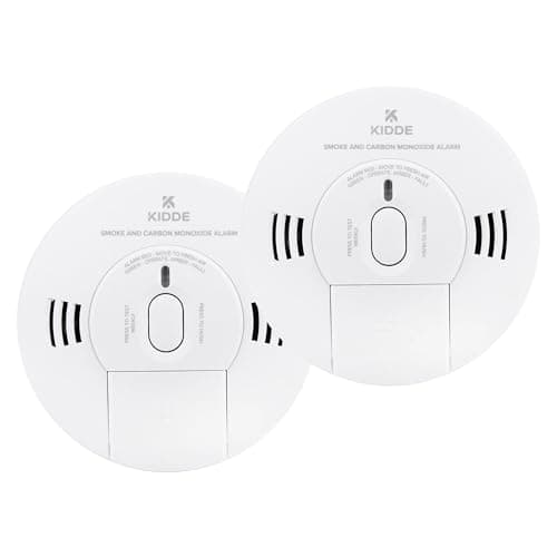 Image of Kidde 10SCO Combination 10 Year Life Carbon Monoxide and Smoke Alarm Twin Pack