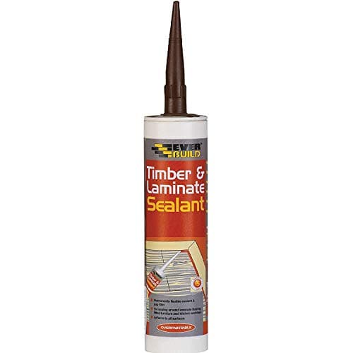 Image of Everbuild Timber and Laminate Sealant Oak C3 Size Cartridge