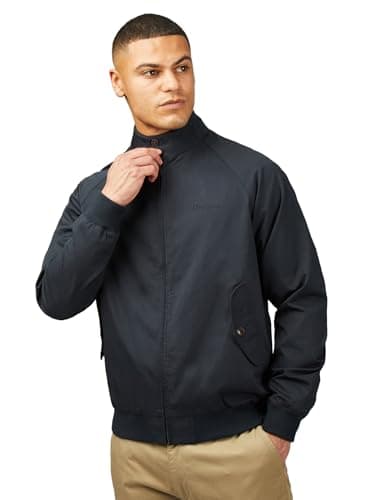 Image of Ben Sherman Mens Signature Harrington Jacket (Dark Navy (025) M
