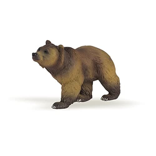 Image of Papo - Realistic Pyrenean Bear Figure - Ages 3+ - Wild Life Collection - Educational Play Forest Animals - Gift Idea Toy for Girls and Boys - 11 Cm X 4 Cm X 6 Cm