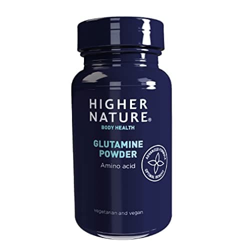 Image of Higher Nature - Glutamine Powder - Amino Acid - Pure Glutamine for Gut Health - Vegetarian & Vegan - 200g