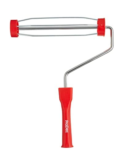 Image of ProDec 9 inch x 1.75" Plastic Handle Trade Professional Paint Roller Frame with Anti-Slip 5 Wire Cage and Screw Fit Handle for Extension Pole, 9" x 1.75" cage