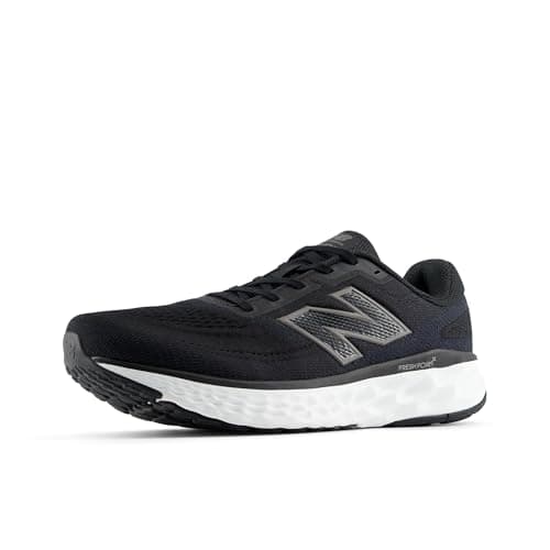 Image of New Balance Men's Fresh Foam X EVOZ v4 Running Shoes, Black/Phantom/Black Metallic, 10/M