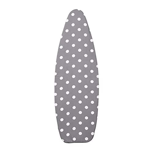 Image of SHERWOOD Ironing Board Cover 135 x 45cm 100% Cotton Cover with Thick Felt Resists Scorching and Staining Adjustable Size Iron Board Cover - Bubble