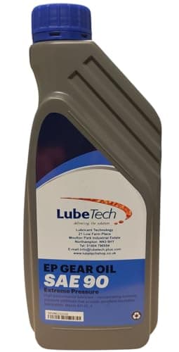 Image of EP90 HYPOID GEAR OIL 1L API GL4 EXTREME PRESSURE STRAIGHT SAE 90 GEAR OIL YELLOW METAL SAFE