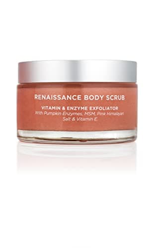 Image of OSKIA Renaissance Body Scrub – Exfoliating Body Treatment with Fruit Enzymes & Pink Salt – 200ml