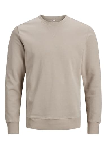 Image of Jack & Jones men's basic crew neck sweatshirt, L