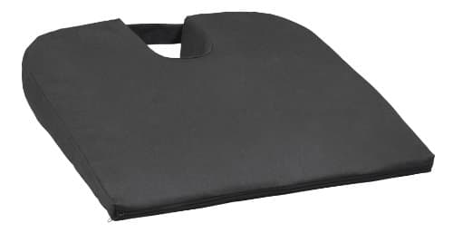 Image of Aidapt Coccyx Wedge Cushion Seat for Posture Back Support for use on Office Chair, Travel, Car Seat, Wheelchair to Aid Sciatica and Lower Back Pain Aid