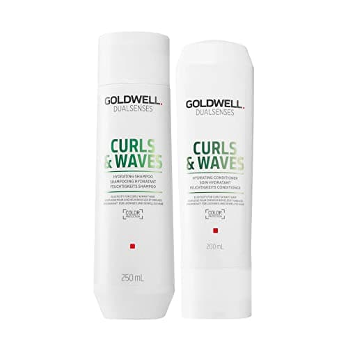 Image of Goldwell Dualsenses Curls & Waves Hydrating Shampoo 250ml Conditioner 200ml