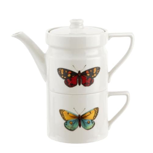 Image of Portmeirion Botanic Garden Harmony Porcelain Tea for One Set