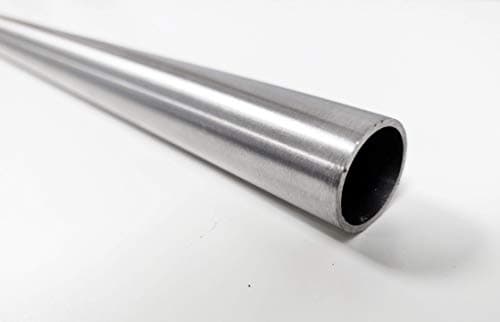 Image of STAINLESS STEEL Round Steel Tube/Pipe- GRADE 304 Silver - Various Size - 1M LONG !! by TMW Profiles (10 mm)