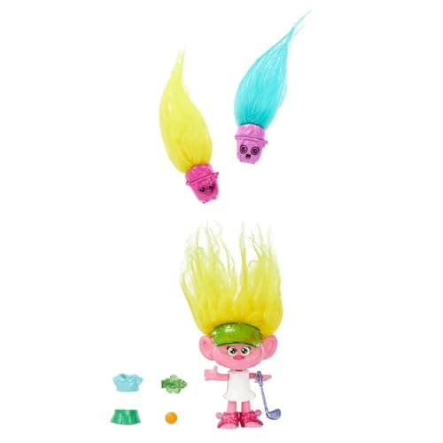 Image of ​DreamWorks Trolls Band Together Hair Pops Viva Small Doll with Removable Clothes & 3 Surprise Accessories, HNF11