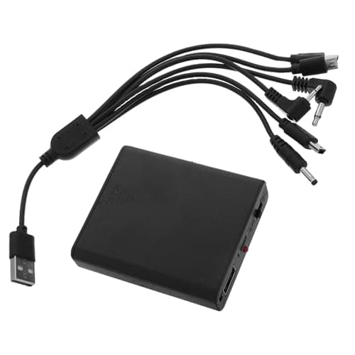 Image of HOMOCONO Safe Box Battery Backup with External Emergency Power Unit and Multi-Jack Connector for Commercial Door Locks and LED Devices