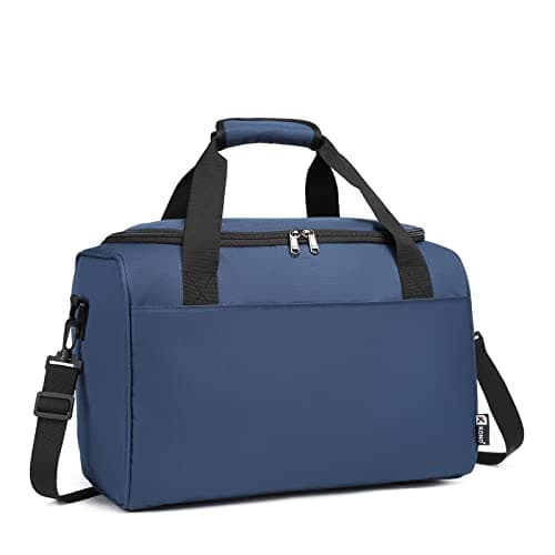 Image of Kono 40x20x25 Under The Seat Holdall Cabin Hand Luggage Carry-On Travel Bag 20L (Navy)