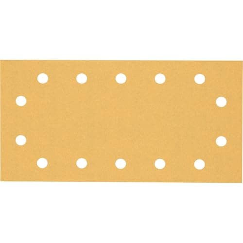 Image of Bosch 10x EXPERT C470 Sandpaper (for Paint on wood, Hardwood, Ø 115x230 mm, Grit 120, Professional Accessory Orbital Sander)