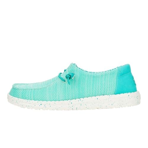 Image of HEYDUDE - Wendy Stretch Sox, Women Slip-On Shoes, Ceramic Blue, W4