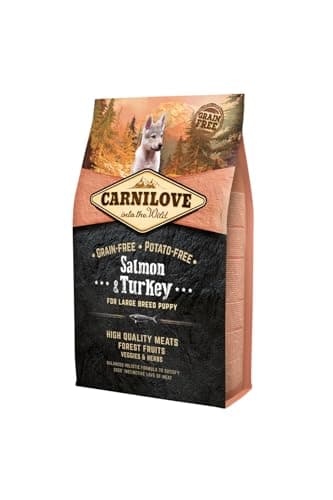 Image of CARNILOVE Salmon&Turkey Puppy Large breed dry dog food - 4 kg
