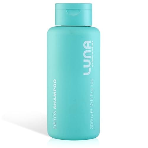 Image of Luna Professional Haircare Detox Clarifying Shampoo - Deep Cleansing Hair Care with Essential Oils - Removes Product Buildup, Oil & Pollutants for Clean, Refreshed & Vibrant Hair 300ml