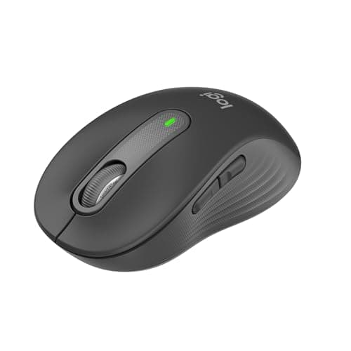 Image of Logitech Signature M650 Trådlös Mus - för små till medelstora händer, 2 års batteri, tysta klick, anpassningsbara sidoknappar, Bluetooth, kompatibilitet med flera enheter - Grå
