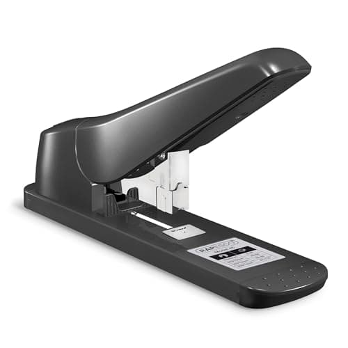 Image of Rapesco 1063 AV-45 Heavy Duty Stapler, 115 Sheet Capacity, Black