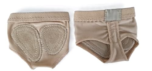 Image of Silky Dance | Girl's 1 Pair | Fabric Foot Thong | Ballet, Jazz, Lyrical & Free Style Dance Wear | Natural (Natural, UK Footwear Size System, Big Kid, Numeric Range, Medium, 2-3.5)