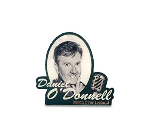 Image of Mugmart Daniel O'Donnell Moon Over Ireland Enamel Pin Badge