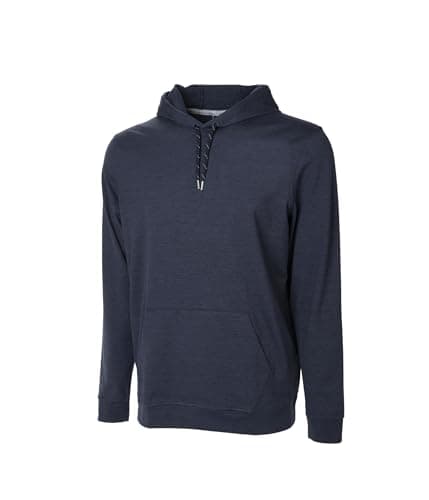 Image of PUMA Cloudspun Progress Hoodie, Navy Blazer Heather, S