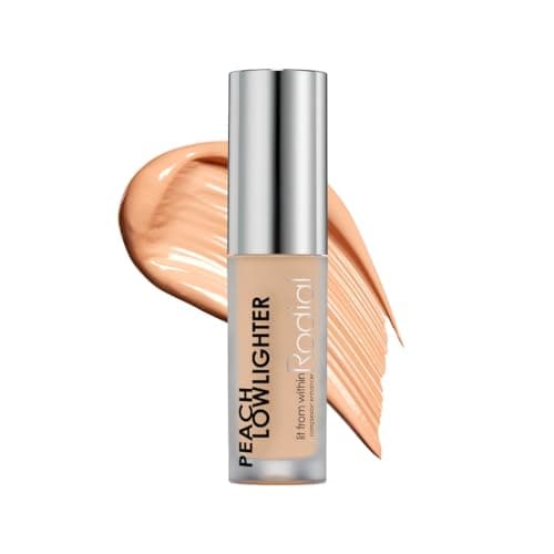 Image of Rodial Peach Lowlighter - Peach Colour Corrector, Hydrating Concealer & Under Eye Brightener with Caffeine & Hyaluronic Acid - Non-Shimmer Highlighter Makeup for Deeper Skin Tones (Travel Size)